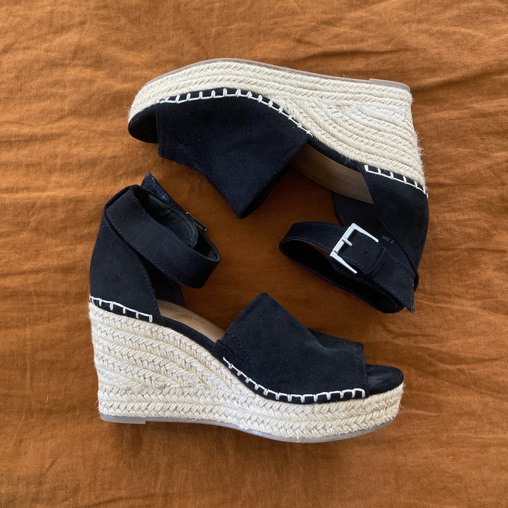 New Altar’d State Black Espadrilles/Heels